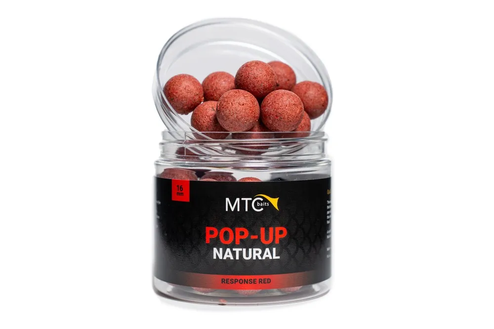 MTC Baits Pop-Up Natural Response Red