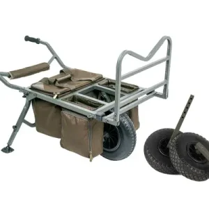 Nash Tackle Trax Metro Barrow & Wheel Kit Bundle