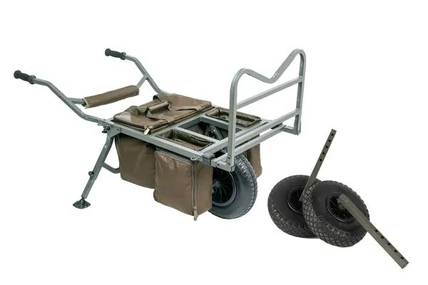 Nash Tackle Trax Metro Barrow & Wheel Kit Bundle