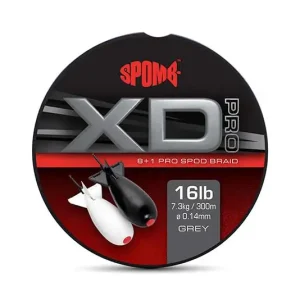 Spomb XD Pro Braid Grey 8+1 300m 0,14mm 16lbs
