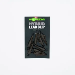 Korda Hybrid Lead Clips Weedy Green