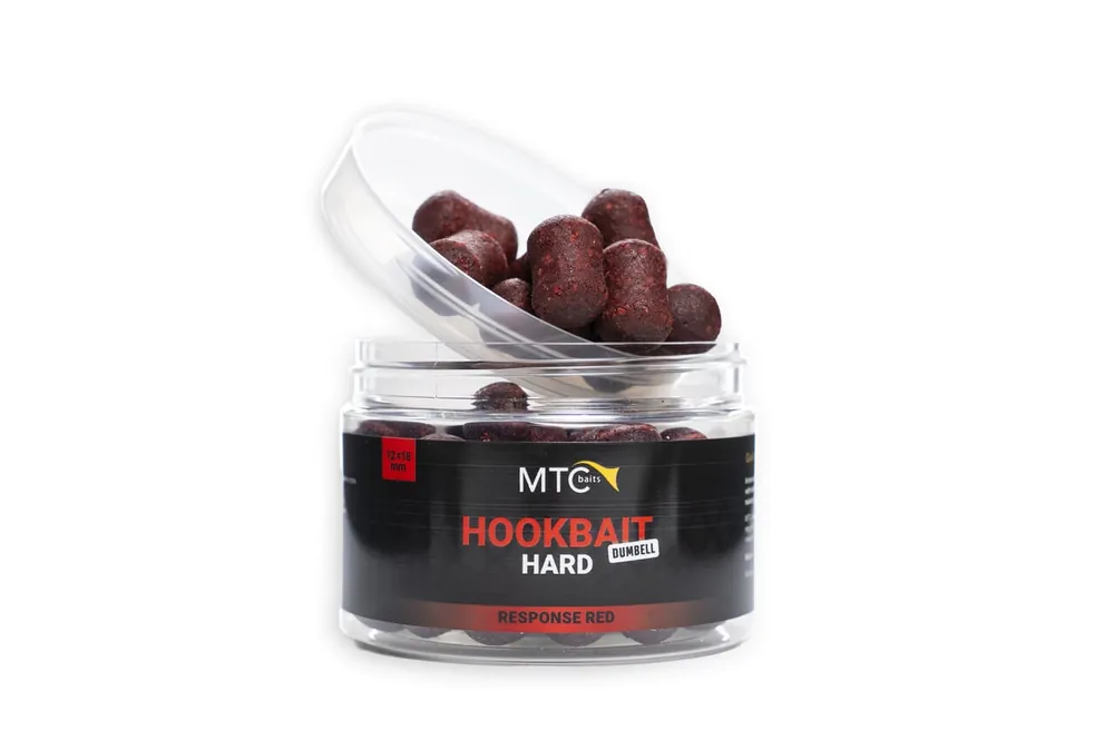 MTC Baits Hard Hookbaits Dumbells Response Red 12x18mm