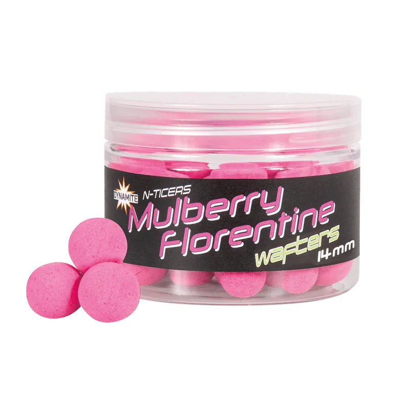 Dynamite Baits N-Ticers Mulberry Florentine Wafter 14mm
