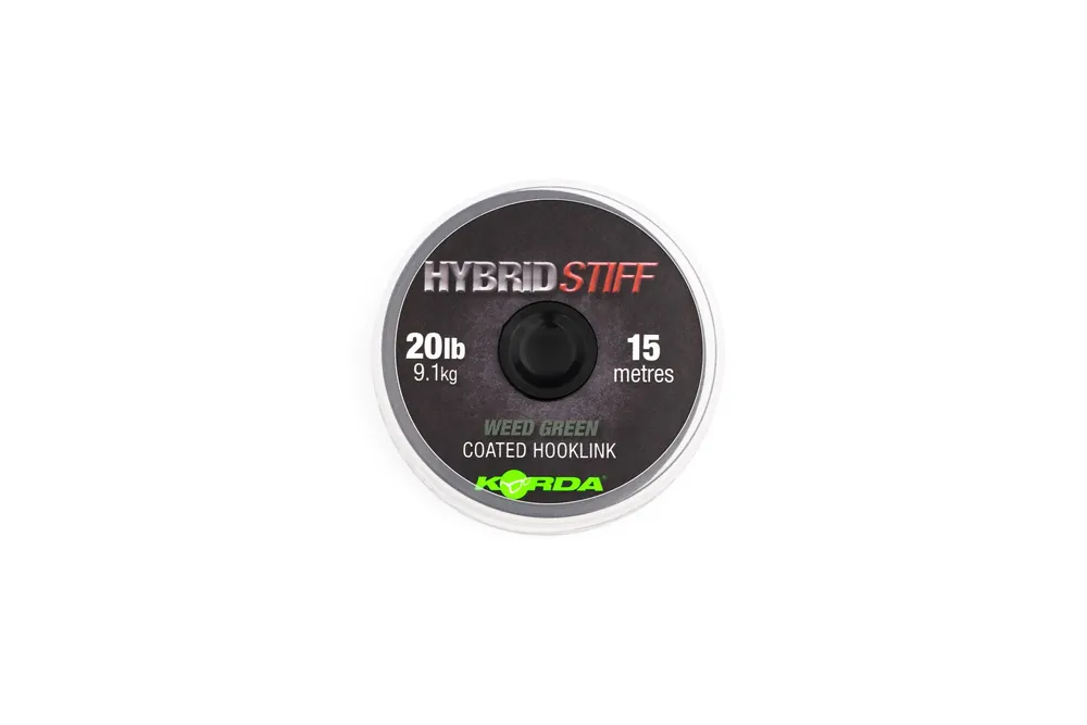 Korda Hybrid Stiff Weed Green 20lb 15m