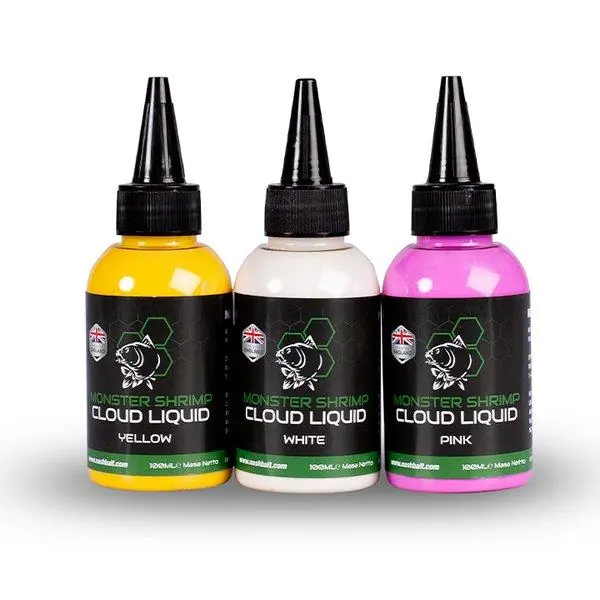 Nash Bait Monster Shrimp Cloud Liquid 100ml Pink