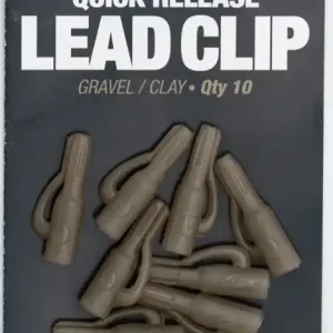 Korda Quick Release Lead Clips Gravel/Clay