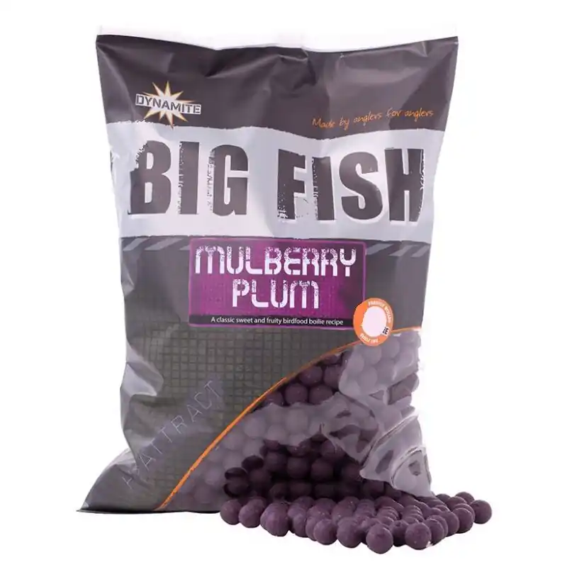 Dynamite Baits Mulberry Plum Boilies 1kg