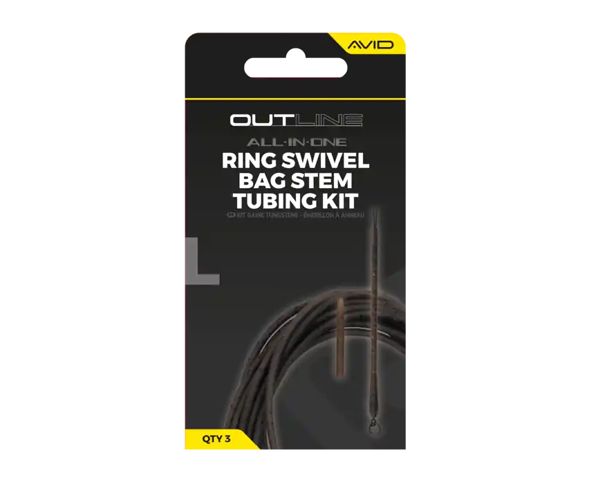 Avid Carp Outline Bag Stem Tungsten Tubing Kit Ring Swivel