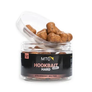 MTC Baits Hard Hookbaits Dumbells Strawberry Big Fish 12x18mm