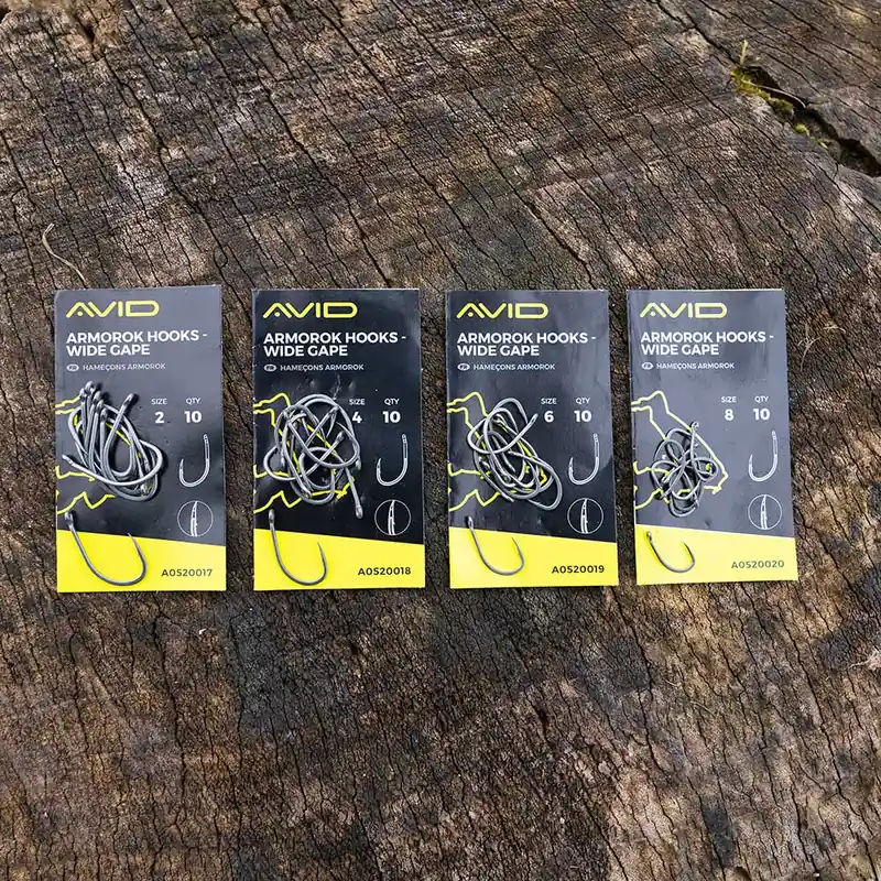 Avid Carp Armorok Hooks Wide Gape