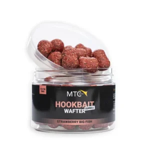 MTC Baits Hookbait Wafter Dumbells Strawberry Big Fish 12x18mm