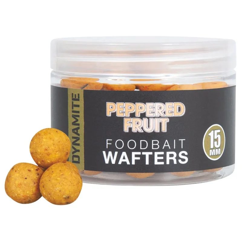 Dynamite Baits Peppered Fruit Wafters 15mm