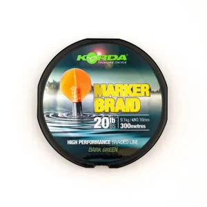 Korda Marker Braid 20lb 9,1kg 300m Dark Green