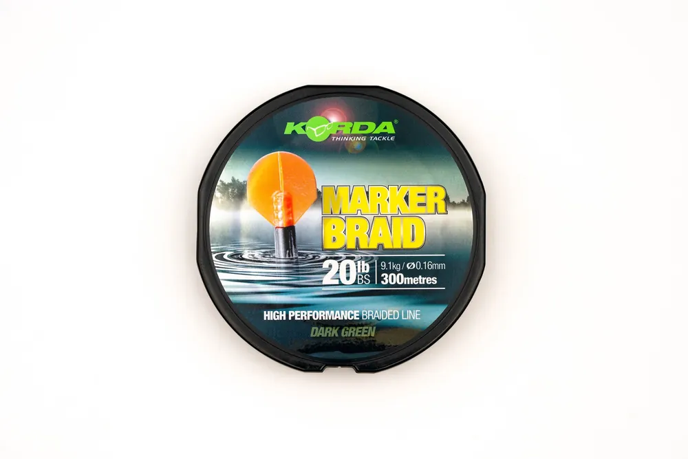 Korda Marker Braid 20lb 9,1kg 300m Dark Green
