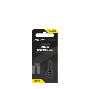 Avid Carp Outline Ring Swivel Size 11