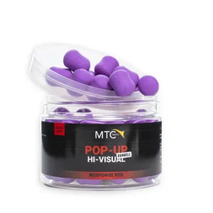 MTC Baits Pop-Up Hi-Visual Response Red 10x15mm