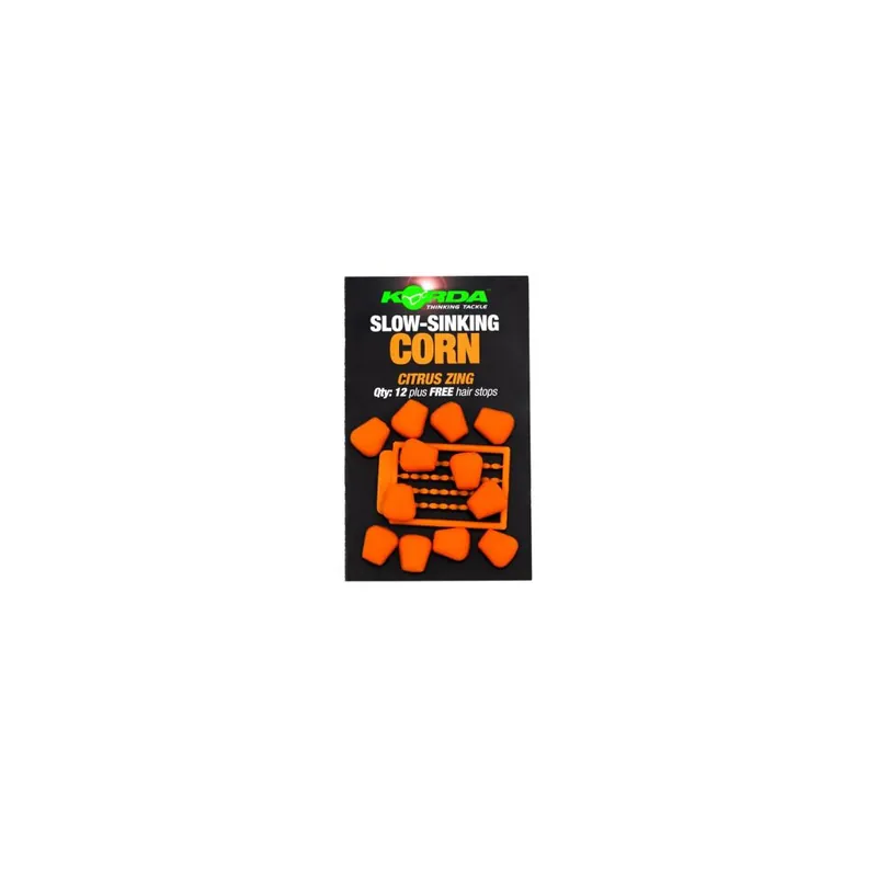 Korda Slow Sinking Corn Citrus Zing Orange