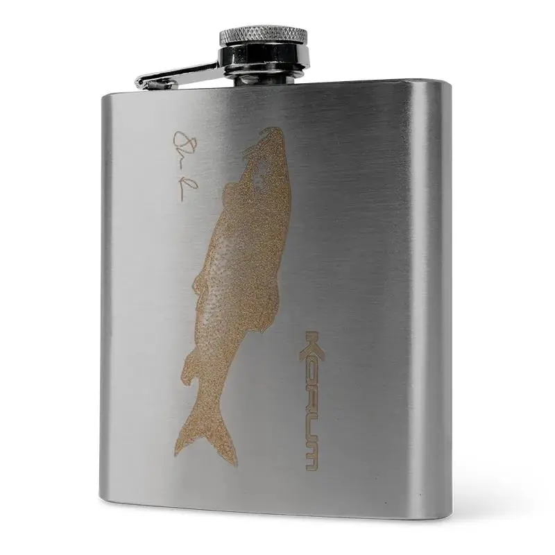 Korum Classic Hip Flask Barbel 7oz