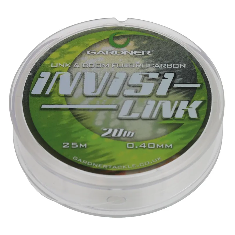 Gardner Invisi-Link 25lb 0,45mm 11,3kg Clear 25m