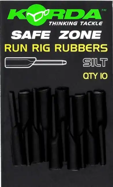 Korda Run Rig Rubbers Silt