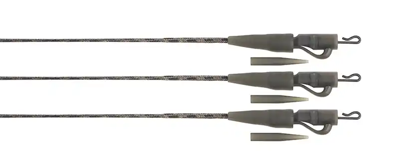 Fox Edges Naturals Submerge Lead Clip Leaders 3pcs
