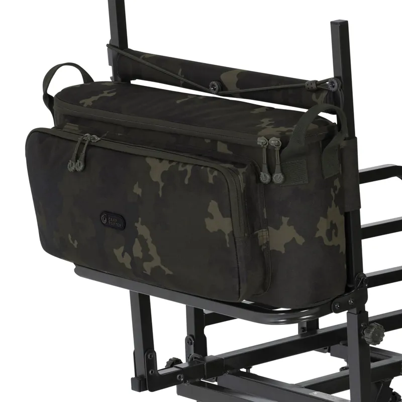 Carp-Porter Small Front Barrow Bag Dark Kamo With Front Ledge