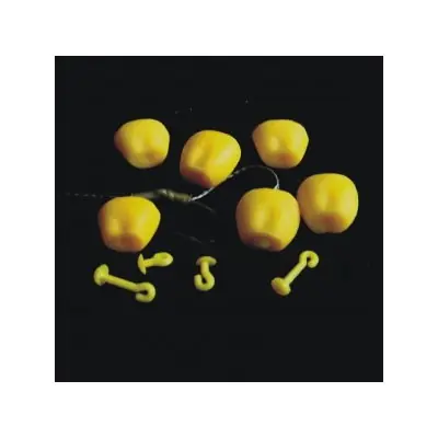 Enterprise Tackle Super Soft Sweetcorn Yellow - 2 Sizes plus Stops