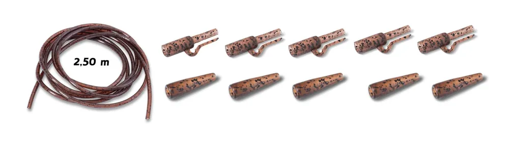 Anaconda Jungle Brown RS Safety Lead Clip Power Pack Kit