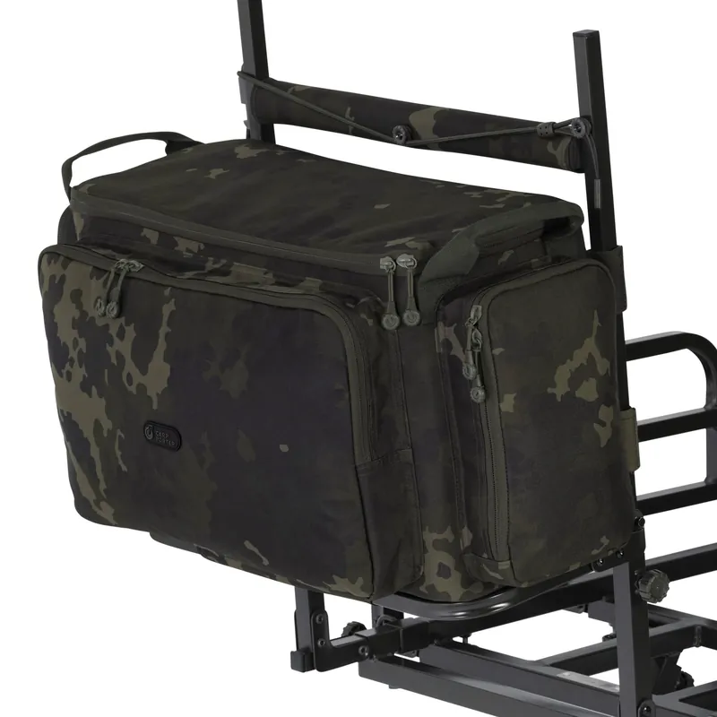 Carp-Porter Large Front Barrow Bag Dark Kamo With Front Ledge