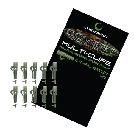 Gardner Covert Multi Clip C-Thru Brown