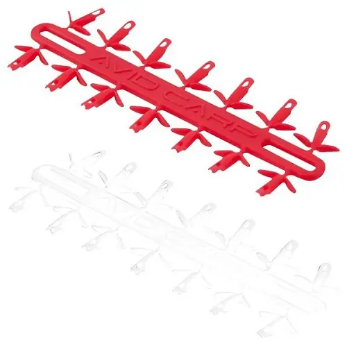 Avid Carp Super Hair Stops - Red/White