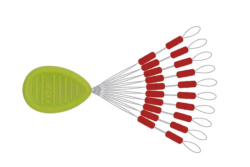 Fox Rage Predator Float Stops Red