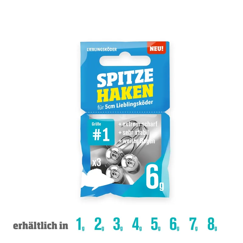 Lieblingsköder Spitze Haken #1