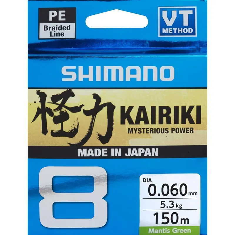 Shimano Kairiki 8 Mantis Green 150m