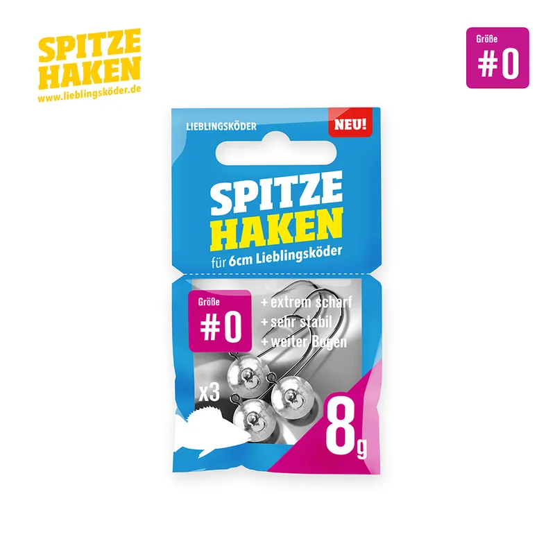 Lieblingsköder Spitze Haken #0