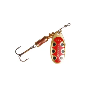 DAM Effzett Standard Spinner Copper Black Dot