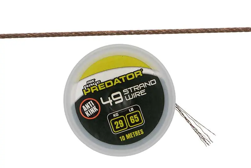 Fox Rage Predator 49-Strand Coated Steel Wire 10m