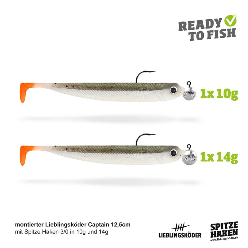 Lieblingsköder Actionpack Captain 12,5cm