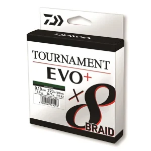 Daiwa Tournament X8 Braid EVO+ dunkelgrün 135m