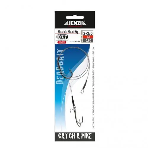Jenzi Flexible Double-Hook Float Rig 7x7