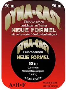 A.H.F. Leitner Dyna-Cast Fluorocarbon 0,33mm/8,6kg 50 m