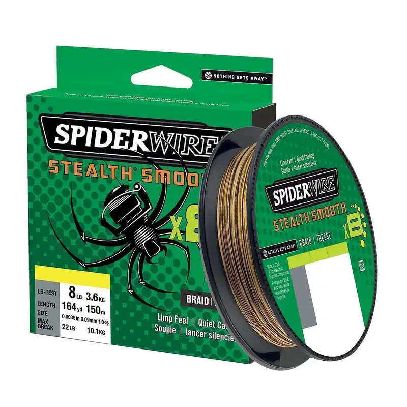 SpiderWire Stealth Smooth 8 Camo 300m
