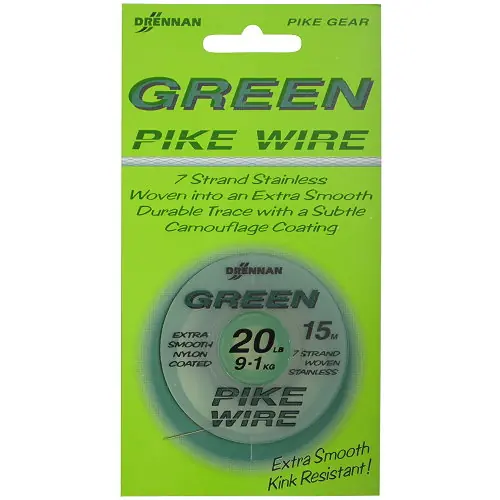 Esox Green Pike Wire 20lb 15m