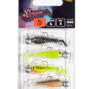 Fox Rage Ultra UV Micro Spikey Mixed Colour Loaded Lure Pack
