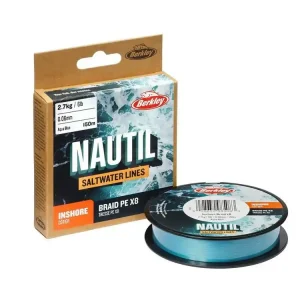 Berkley Nautil Inshore Braid x8 300m AquaBlue