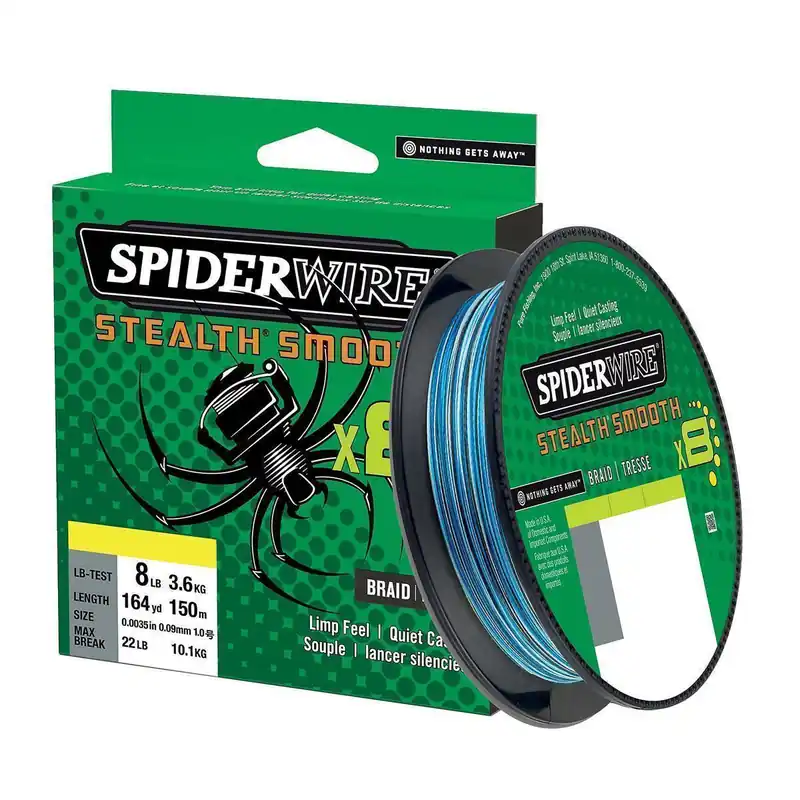SpiderWire Stealth Smooth 8 Blue Camo 300m