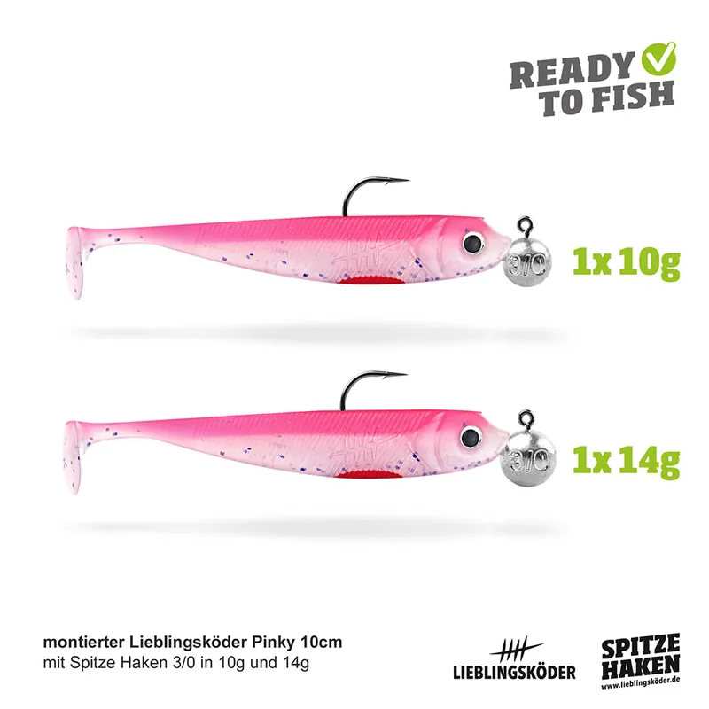 Lieblingsköder Actionpack Pinky 10cm