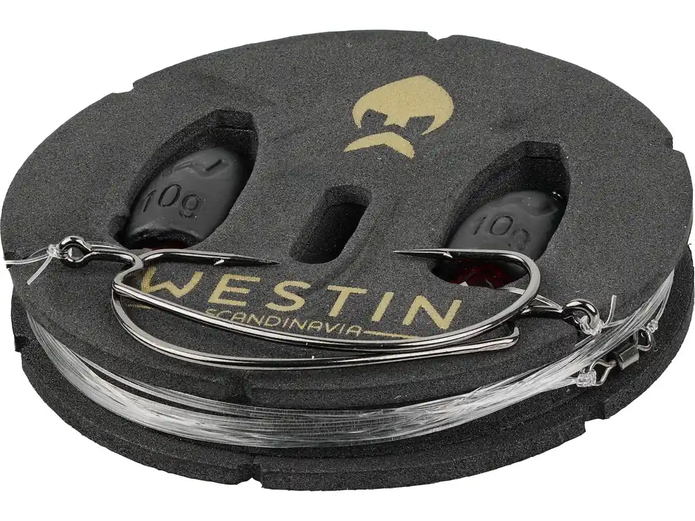 Westin Carolina Perch Rig Kit 70cm 0,34mm Dark Water Mix 2pcs 10g #2