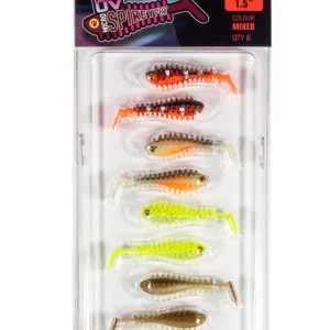 Fox Rage Ultra UV Micro Spikey Mixed Colour Lure Pack 4cm