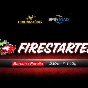 Lieblingsköder Firestarter Barsch + Forelle 2,10m 1-10g